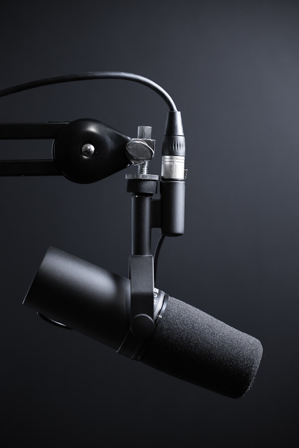 Podcast Aufnahmestudio